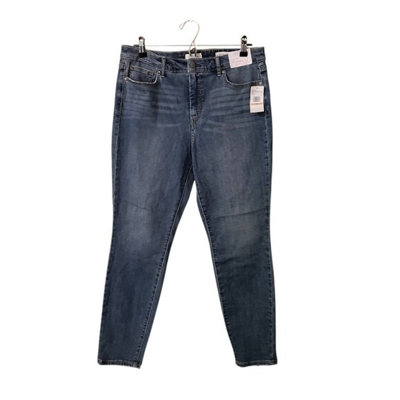 Jessica Simpson High Rise Forever Rolled Ankle Jeans - Picture 1 of 7